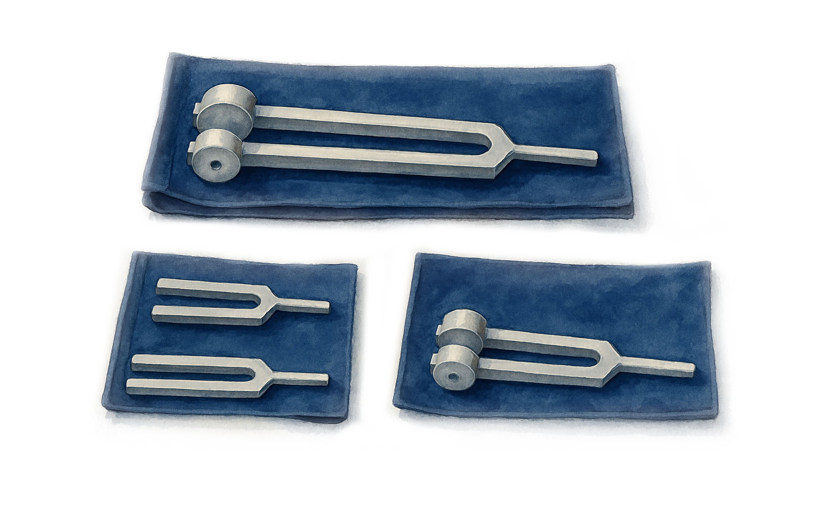 Tuning forks for sound healing